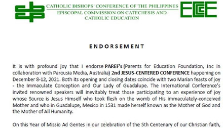 CBCP Endorsement